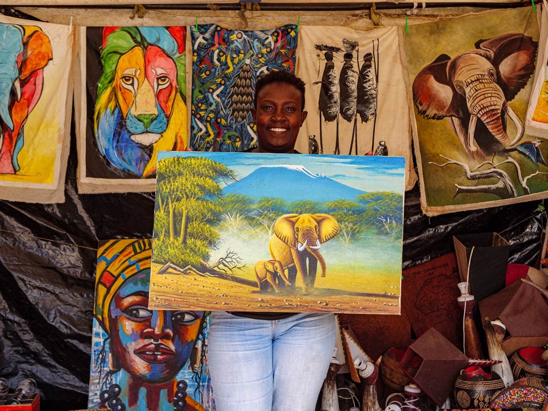 Maasai Market at Safari Centre