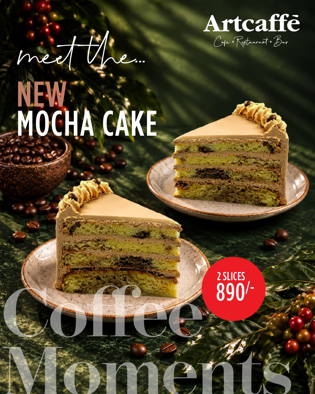 CAKE OF THE MONTH promotion 2 — Artcaffé & Artcaffé Market Safari Centre Naivasha