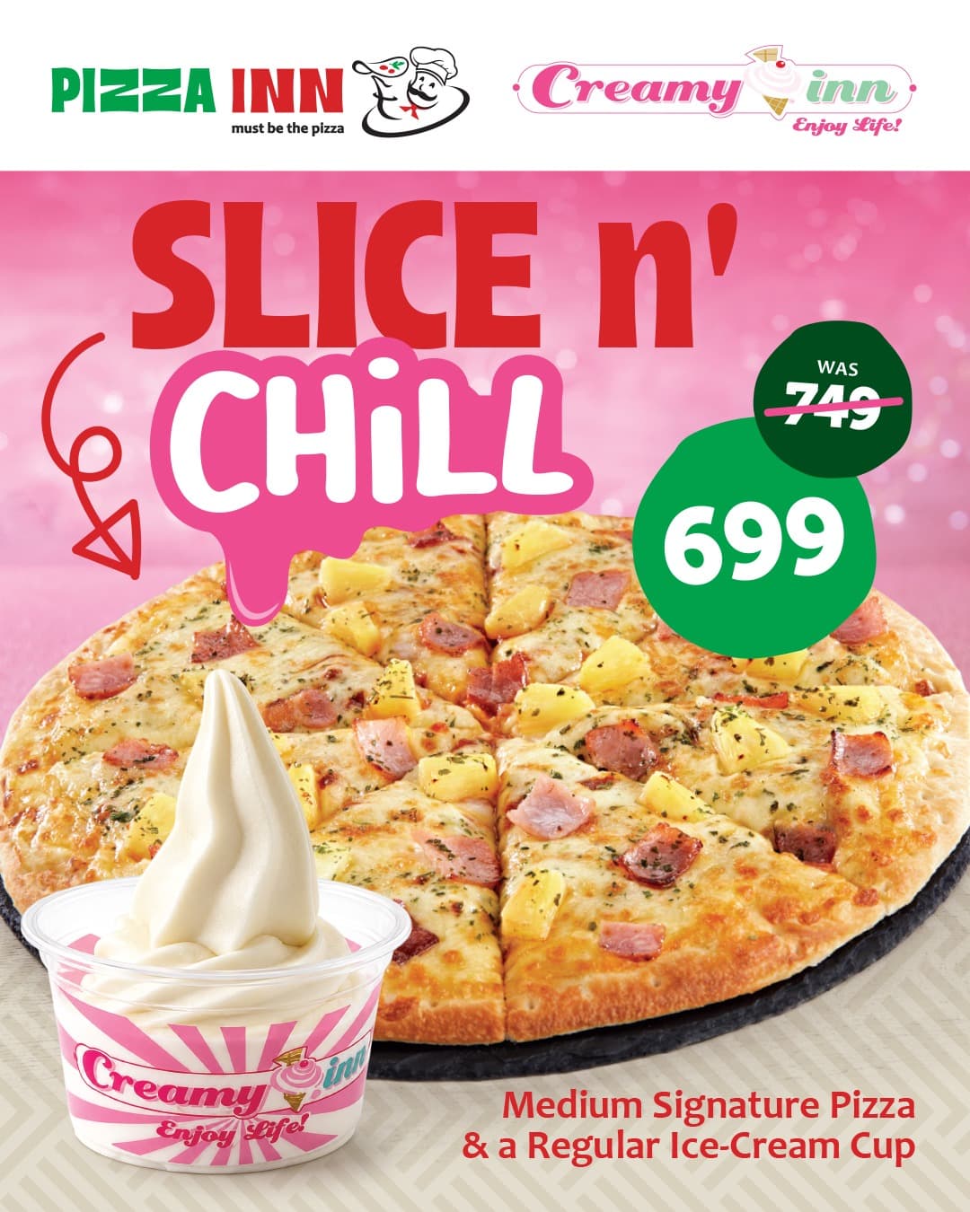 LIMITED TIME promotion 1 — Pizza Inn Safari Centre Naivasha