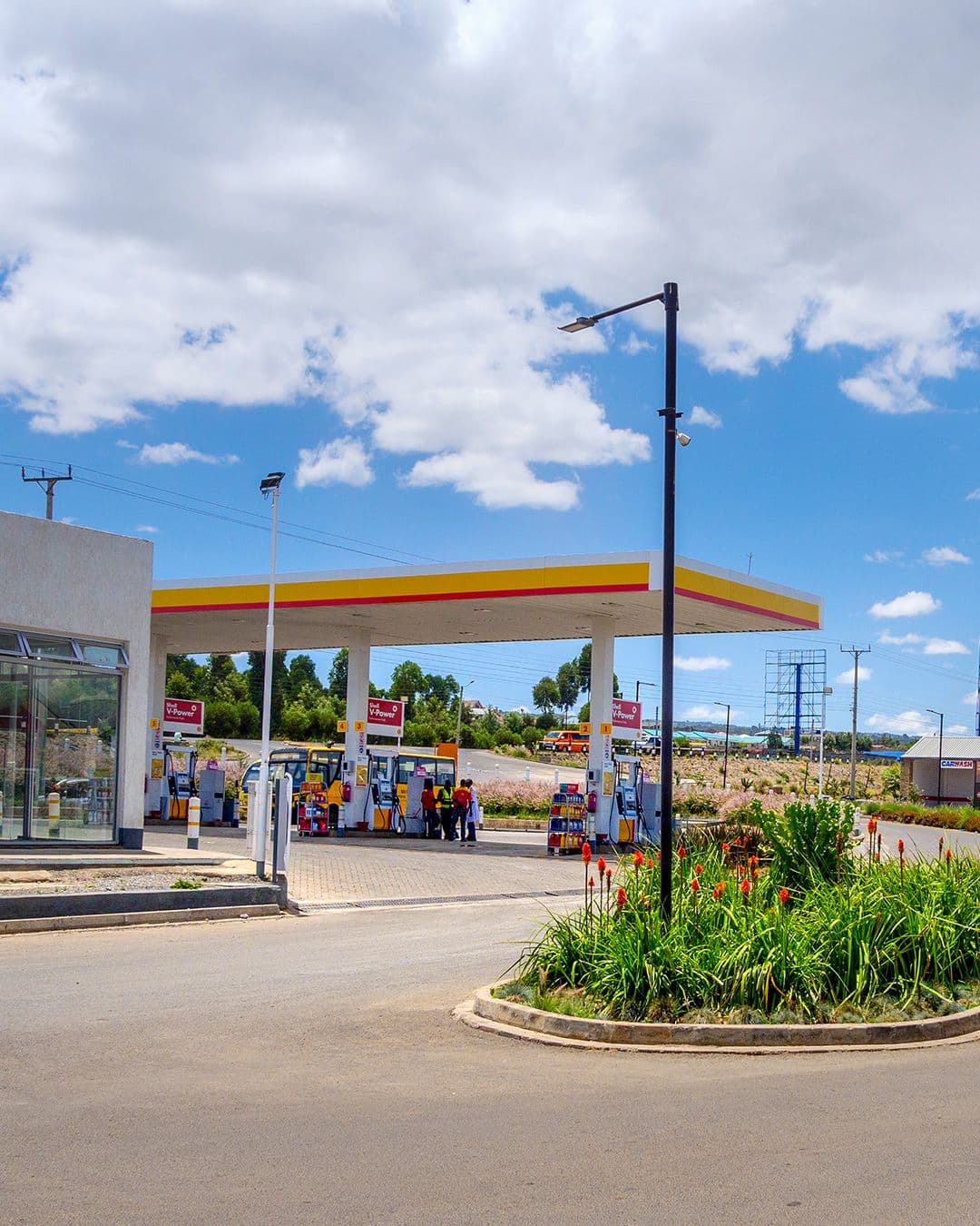 Shell Petrol Station